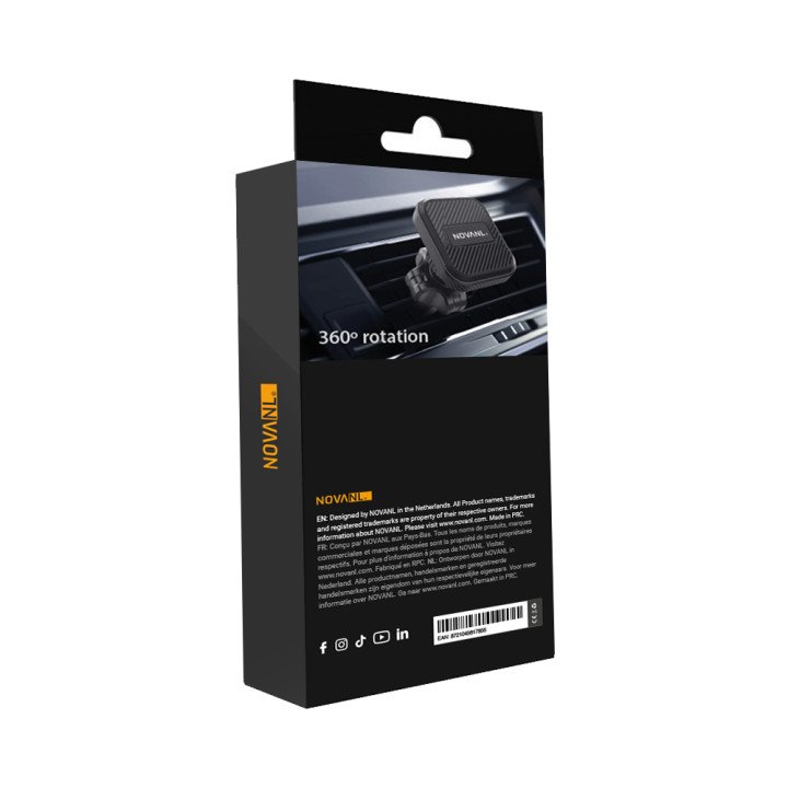 NOVANL MagLock Car Mount – Magnetische Autohalterung mit starkem Halt & einfacher Bedienung
