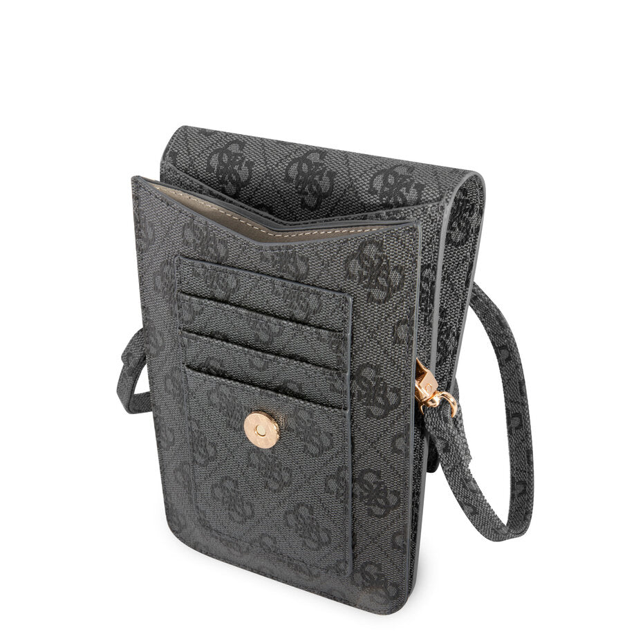 Guess 7 Inch PU Leather Handytasche – Wallet Bag mit 4G Logo