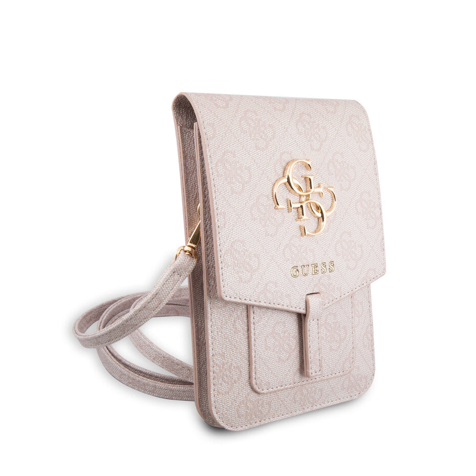 Guess 7 Inch PU Leather Handytasche – Wallet Bag mit 4G Logo
