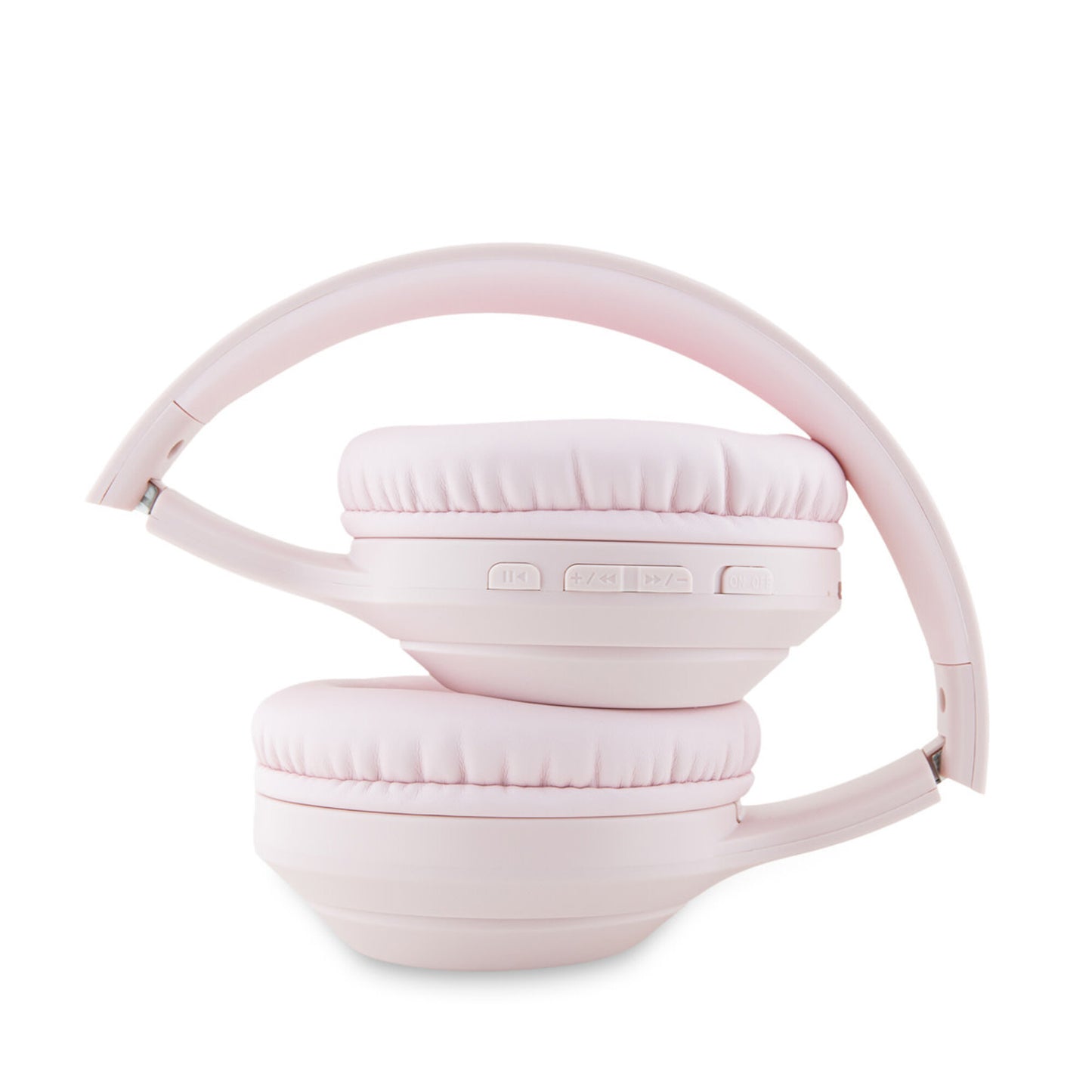 Guess Bluetooth Headphones – Classic Printed Logo Wireless – pink