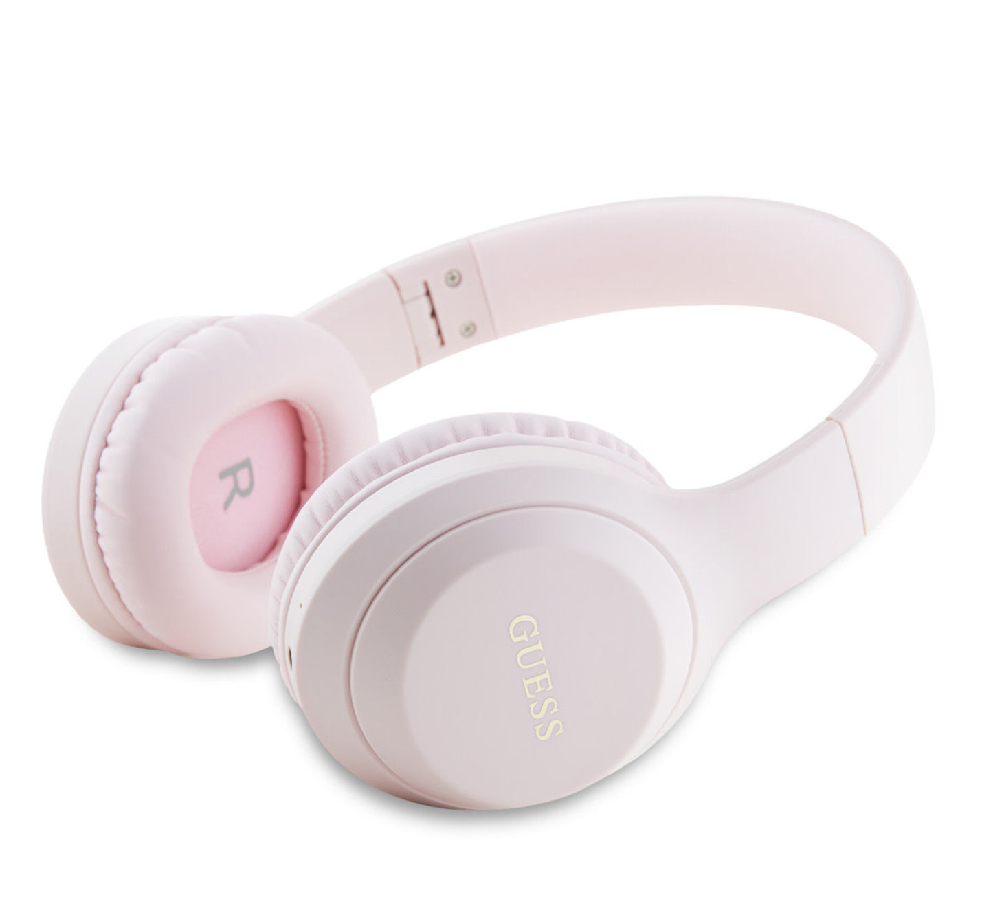 Guess Bluetooth Headphones – Classic Printed Logo Wireless – pink