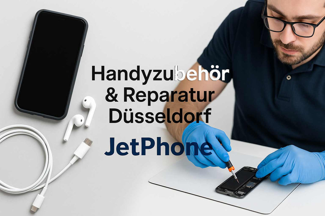 Handyzubehör & Reparatur in Düsseldorf – JetPhone sorgt für den Rundumschutz