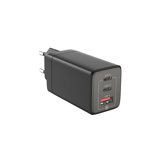 ProCharge 65W Schnellladegerät mit 2x USB-C und USB-A