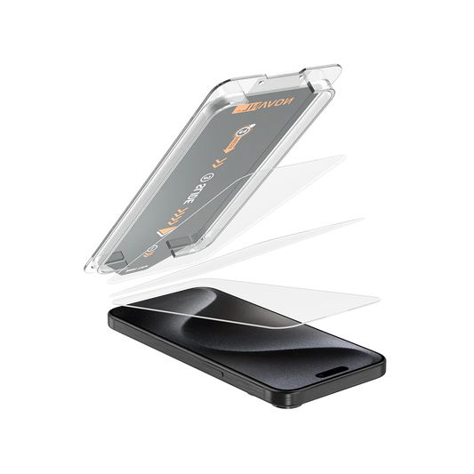 3-in-1 Glass Protector mit Applikator