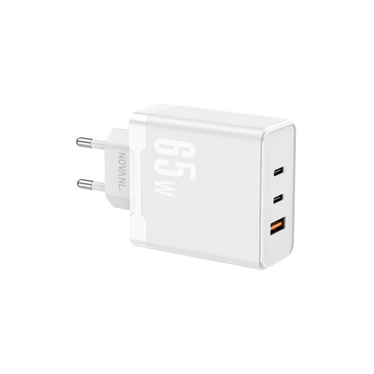 NOVANL ProCharge Ultra 65 W – Kompakter GaN-Ladeadapter mit 2× USB-C & USB-A
