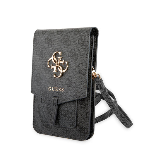 Guess 7 Inch PU Leather Handytasche – Wallet Bag mit 4G Logo