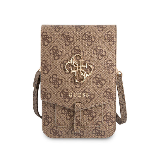 Guess 7 Inch PU Leather Handytasche – Wallet Bag mit 4G Logo
