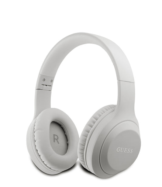 Guess Bluetooth Headphones – Classic Printed Logo Wireless – weiß